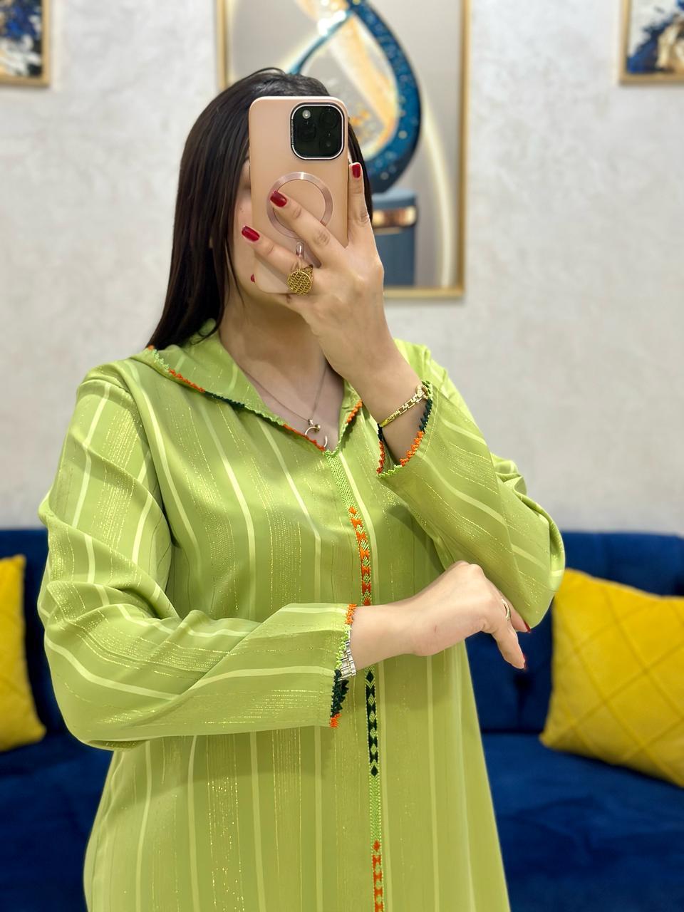 Jellaba crêpe Sqelli