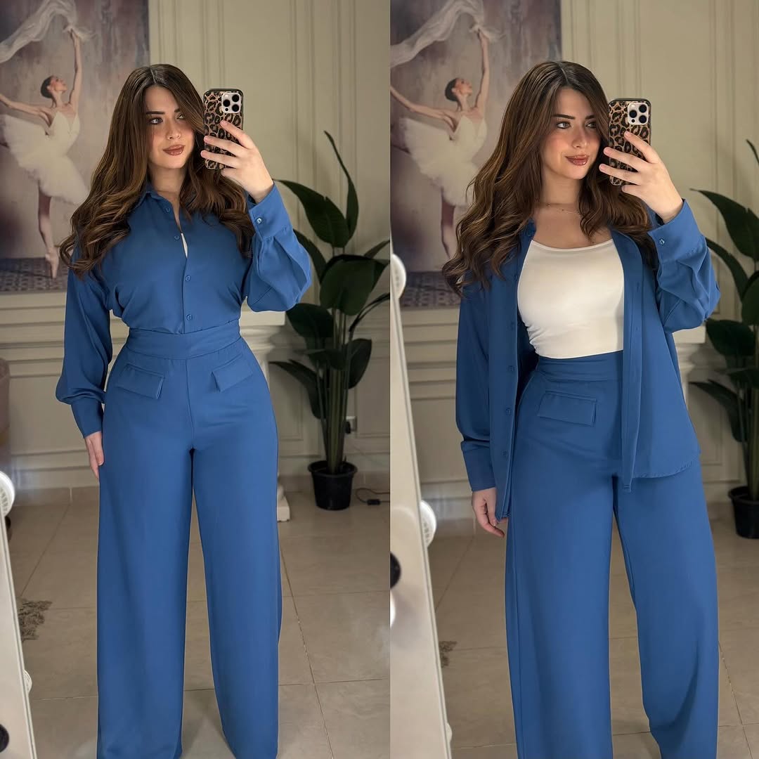Ensemble en crêpe