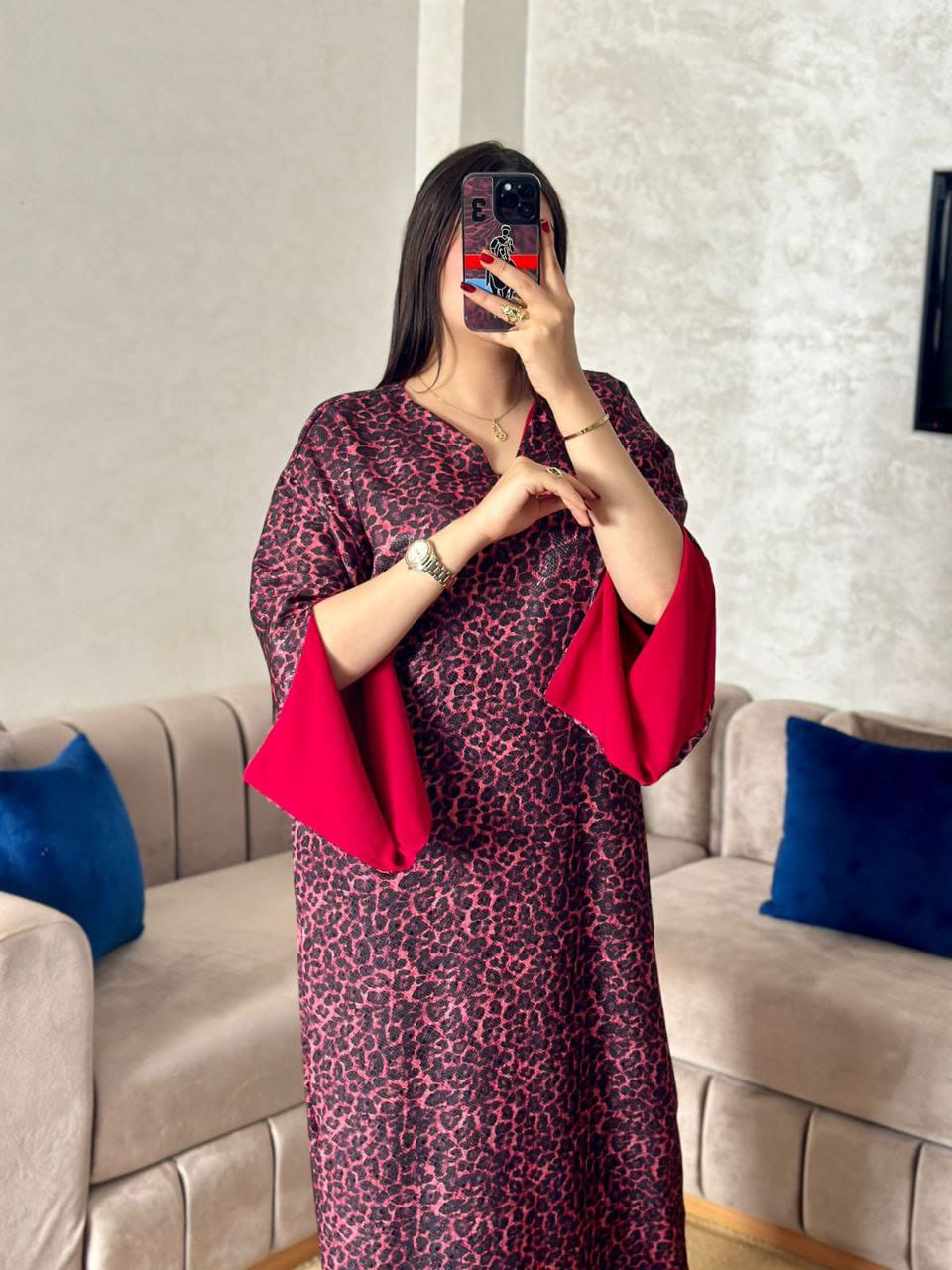 Caftan double face