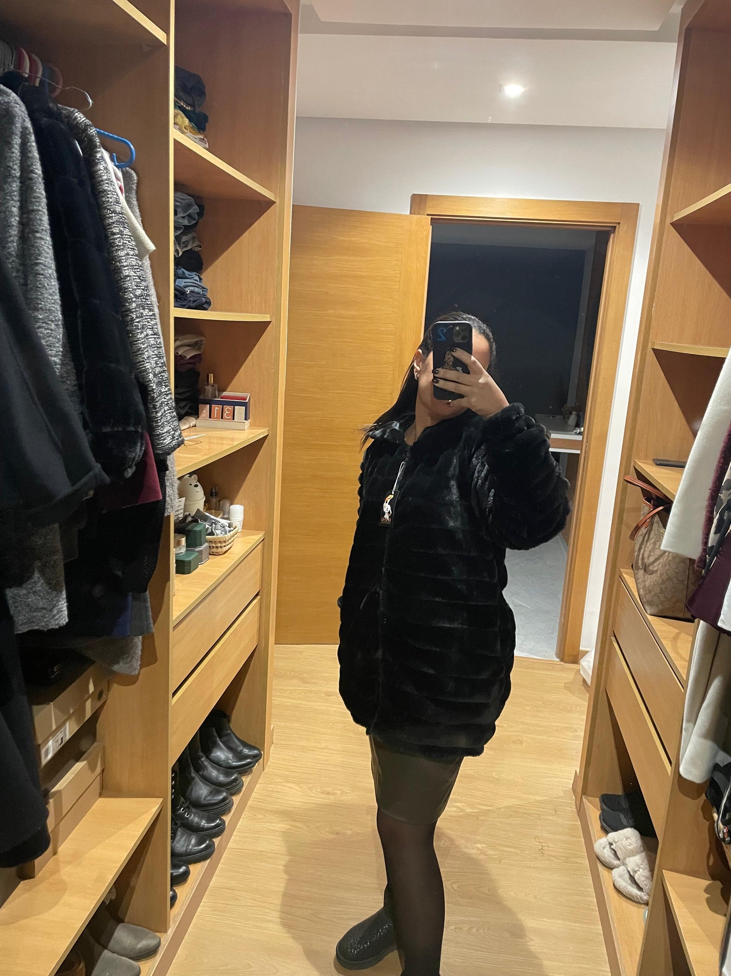 Manteau fourrure