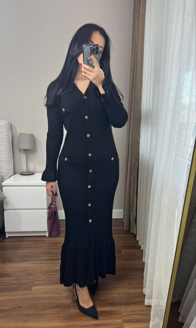 Robe Longue avec poche
