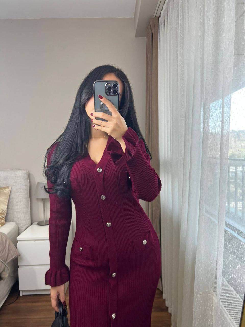 Robe Longue avec poche