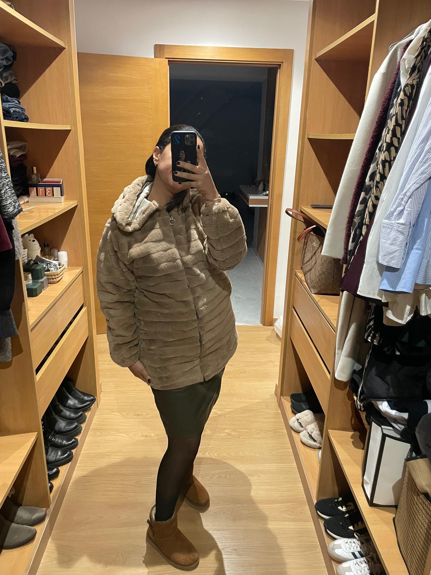 Manteau fourrure