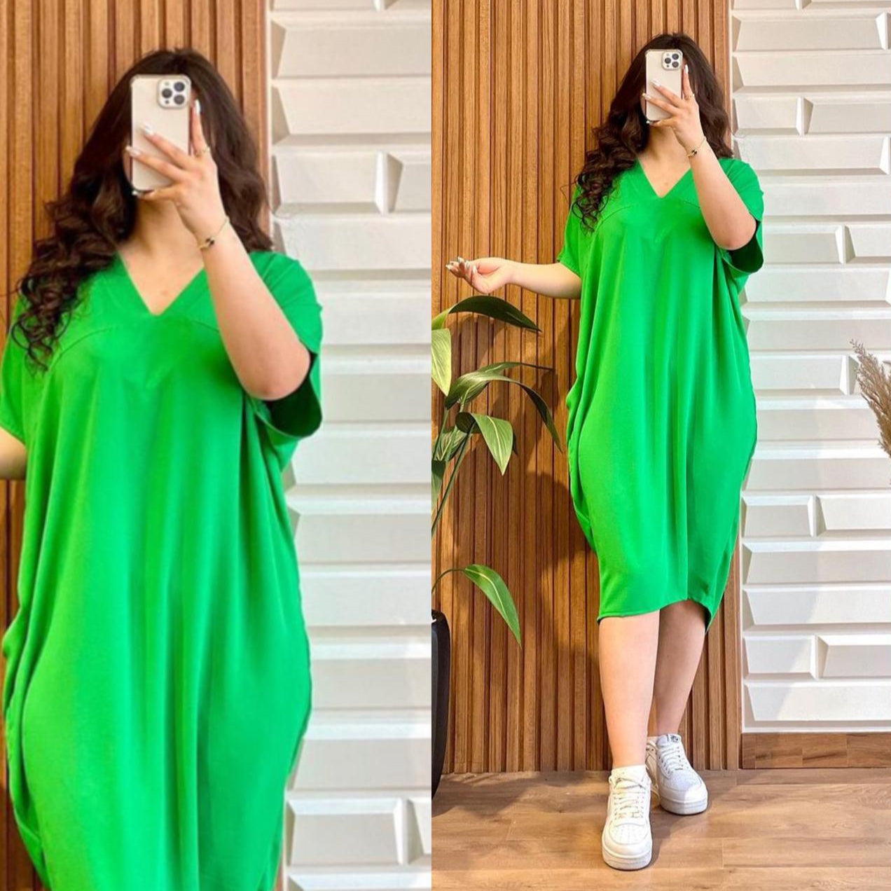 Robe en crêpe