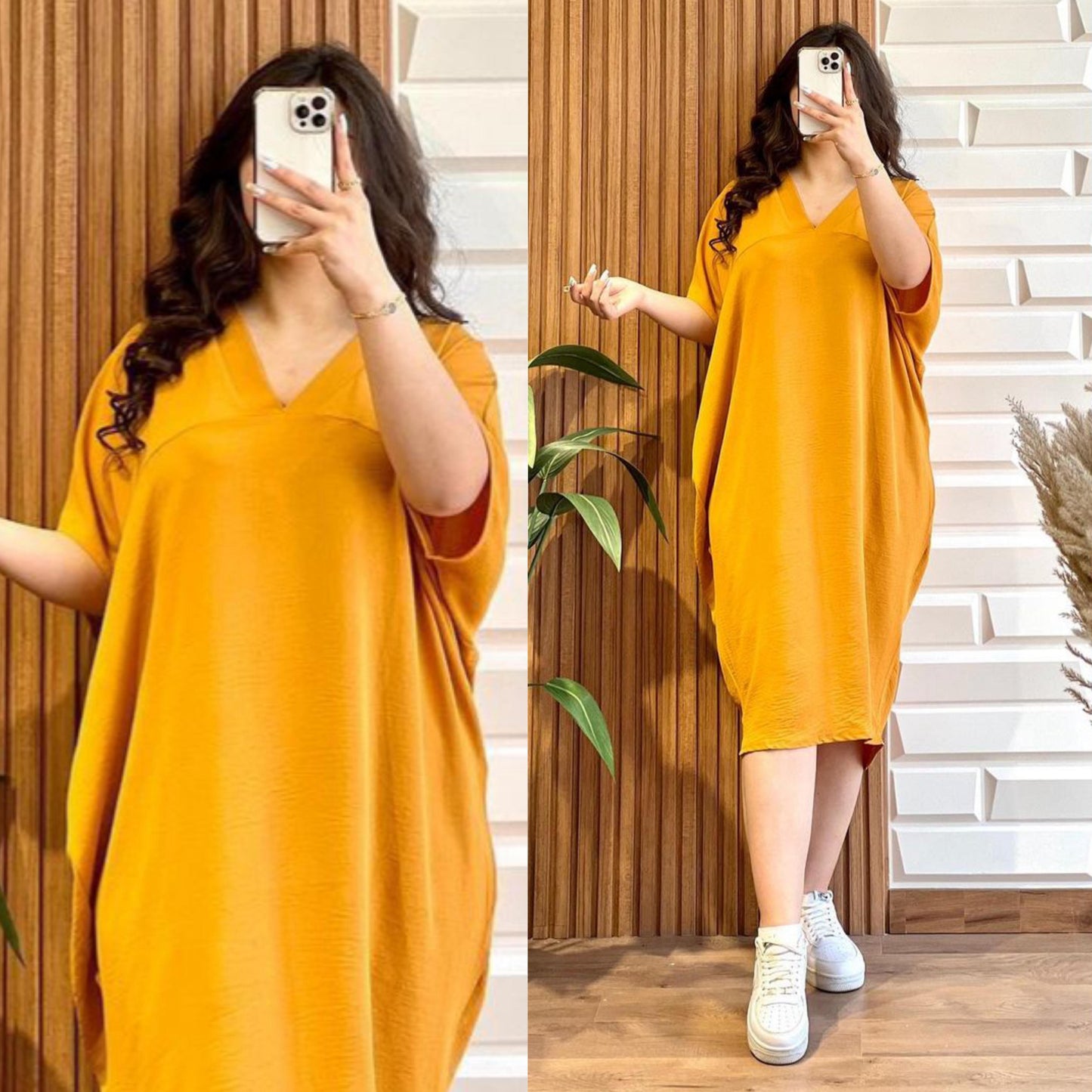 Robe en crêpe