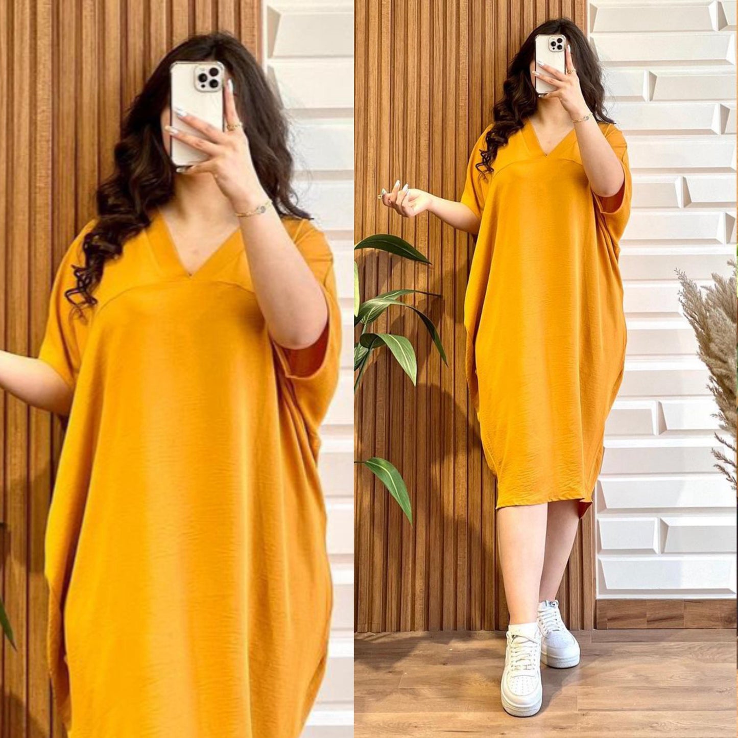 Robe en crêpe
