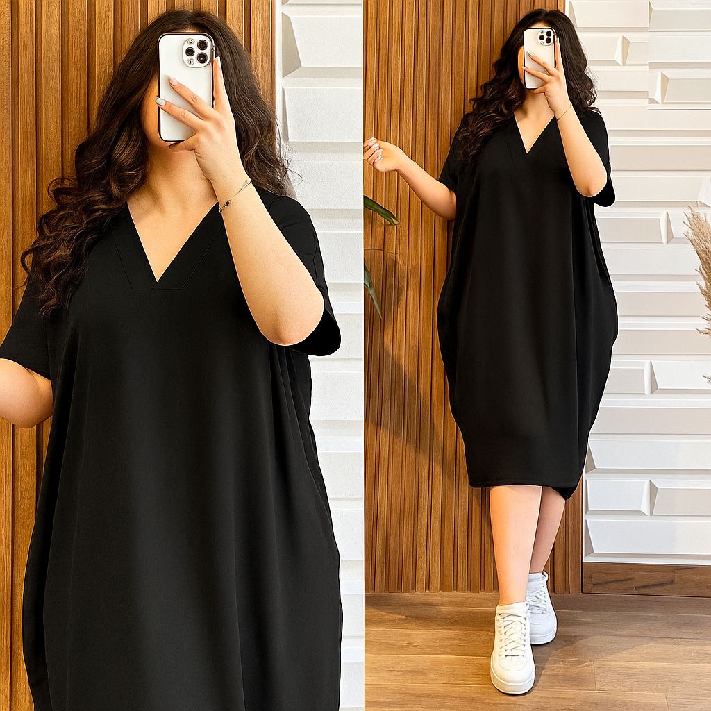 Robe en crêpe