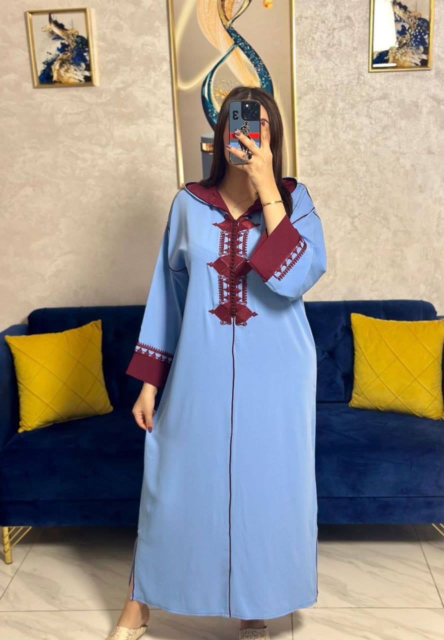 Jellaba Royale à Broderies