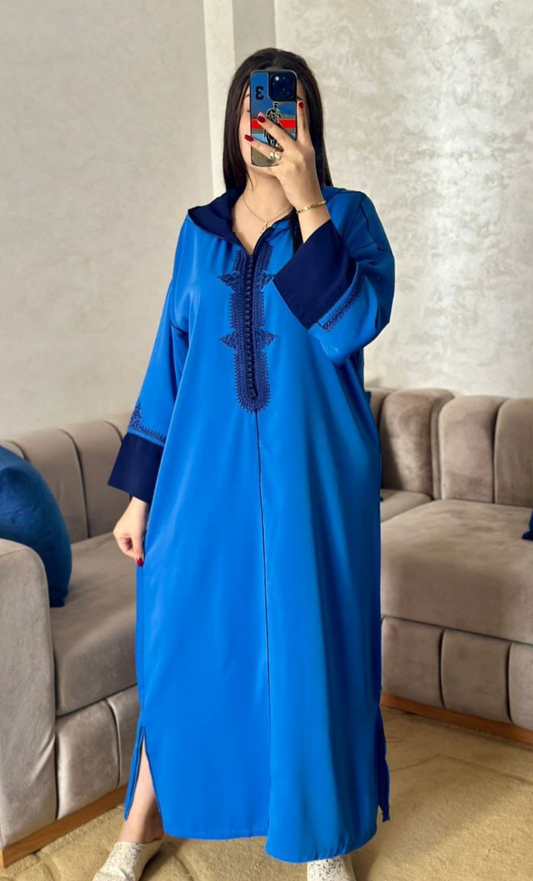 Jellaba Andalouse à Broderies
