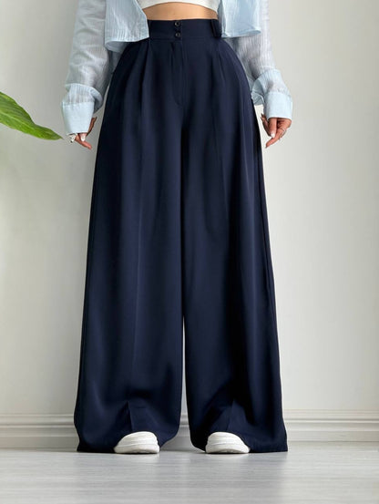 Pantalon Oversize en crêpe