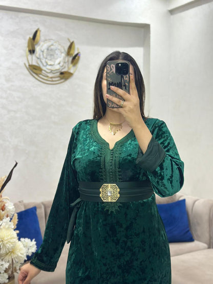 Caftan avec ceinture