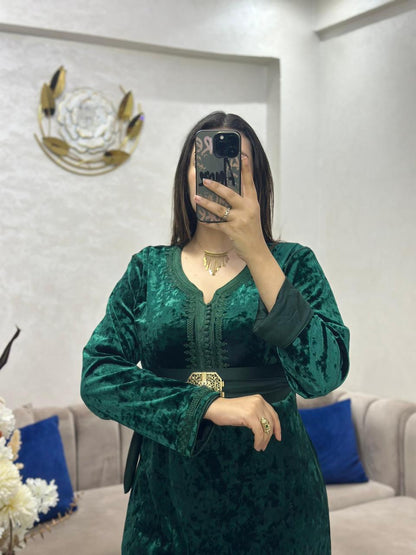 Caftan avec ceinture