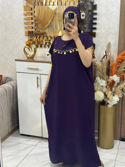 Robe Longue + Foulard