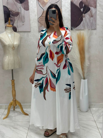 Robe En Lin + Chaine