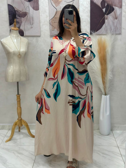 Robe En Lin + Chaine