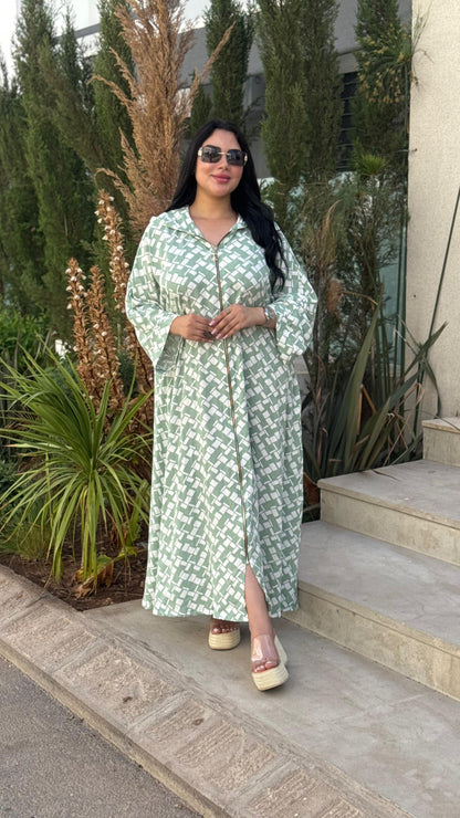 Robe Zippée avec Capuche