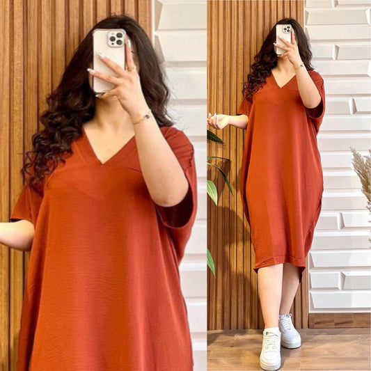 Robe en crêpe