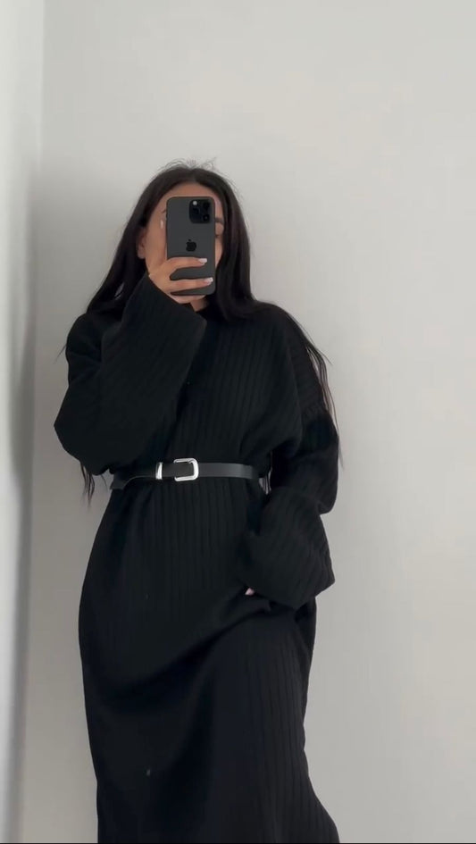 Robe avec ceinture