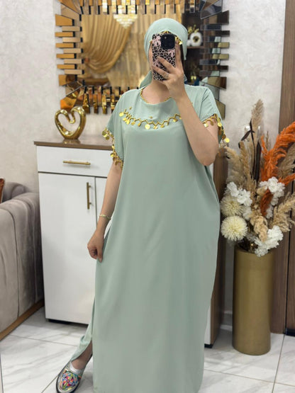 Robe Longue + Foulard