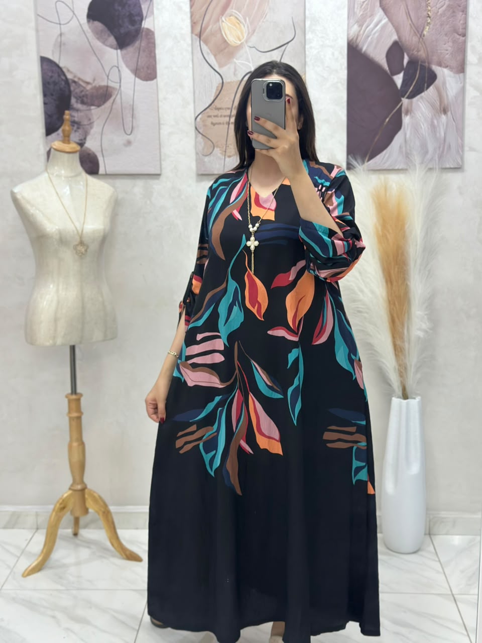 Robe En Lin + Chaine