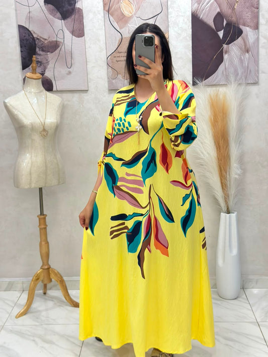 Robe En Lin + Chaine