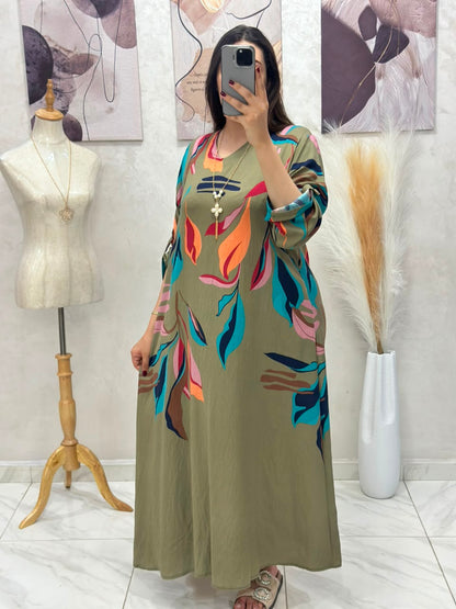 Robe En Lin + Chaine