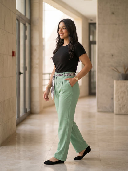 Pantalon Oversize + Cravate