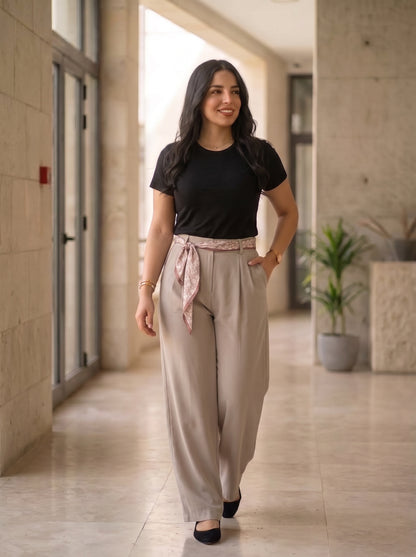 Pantalon Oversize + Cravate