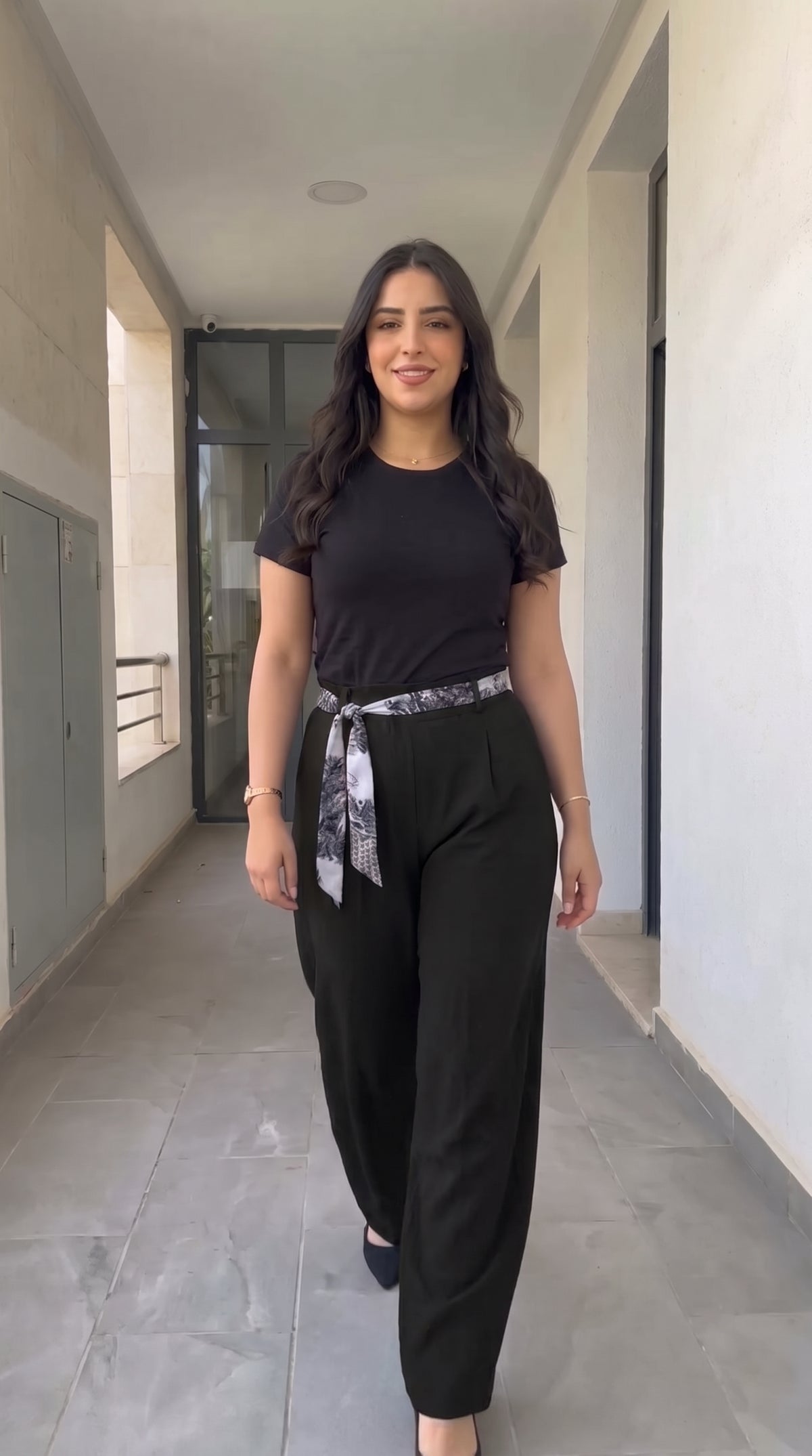 Pantalon Oversize + Cravate