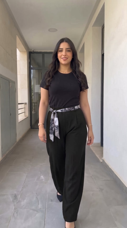 Pantalon Oversize + Cravate